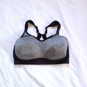 Maternity Black And Gray Nursing Bra Size Medium